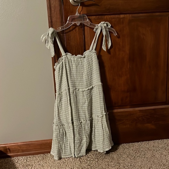 Altar'd State Size Small Dress Sleeveless Yellow A Line Floral